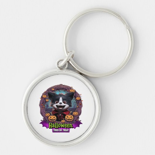 Porte-clés Costume d'Halloween pour chiots (Devant)