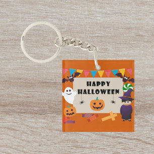 Porte-clés Costume enfant coloré Halloween Party