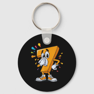 Porte-clés Costume Halloween Sick Seven 67 Mème Pour Fans