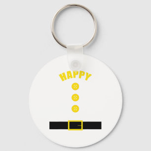 Porte-clés Costume nain - Idée cadeau d'Halloween amusant - H