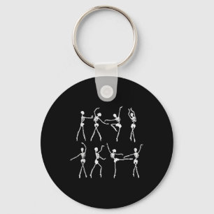 Porte-clés Costume squelette Ballerinas Ballet Dance mignonne