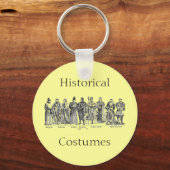 Porte-clés Costumes historiques (Recto)