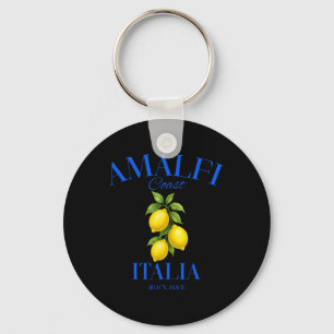 Porte-clés Côte d'Amalfi Italie Citrons Été Voyage Vacances