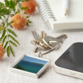 Porte-clés Côte de Sainte-Lucie - Caraïbes Photo de vacances (Côté)