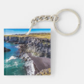 Porte-clés Côte d'Hellnahraun, Islande (Dos)
