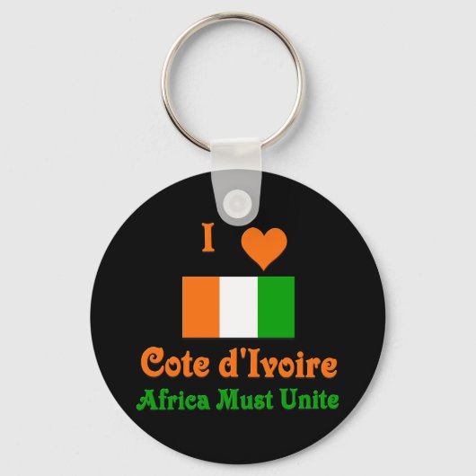 Porte-clés Côte d'Ivoire (Recto)
