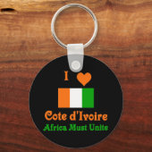 Porte-clés Côte d'Ivoire (Recto)