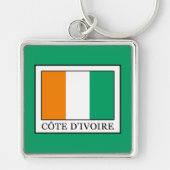 Porte-clés Côte d'Ivoire (Devant)