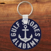 Porte-clés Côte du Golfe, Alabama (Recto)