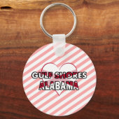 Porte-clés Côte du Golfe, Alabama (Recto)