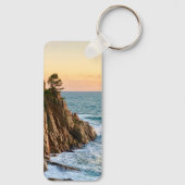 Porte-clés Côte espagnole, plage rocheuse Planner (Verso)