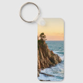 Porte-clés Côte espagnole, plage rocheuse Planner (Recto)