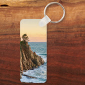 Porte-clés Côte espagnole, plage rocheuse Planner (Verso)