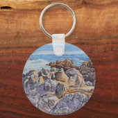 Porte-clés Côte rocheuse de Monterey (Recto)