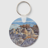 Porte-clés Côte rocheuse de Monterey (Verso)