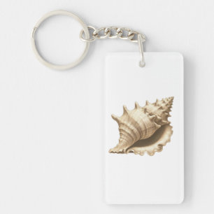 Porte-clés Coteau/plage/coquillage nautique