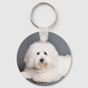 Porte-clés Coton de Tulear - Joci