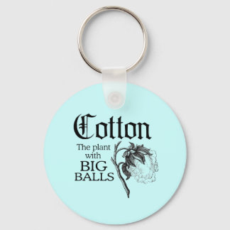 PORTE-CLÉS COTON LE PLANTE AVEC DE GRANDES BALLES