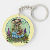 Porte-clés Cottagecore Cowgirl (Dos)