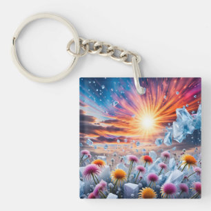 Porte-clés Coucher de soleil