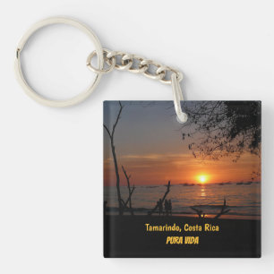 Porte-clés Coucher de soleil à couper le souffle à Tamarindo
