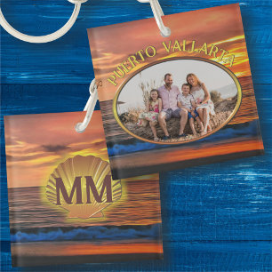 Porte-clés Coucher de soleil à Puerto Vallarta 1577 Famille