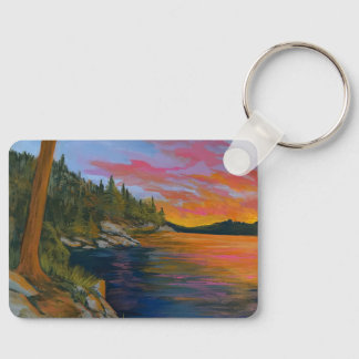 Porte-clés Coucher de soleil à Tubbs Hill
