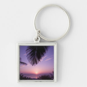 Porte-clés Coucher de soleil à West End, Cayman Brac, Îles Ca