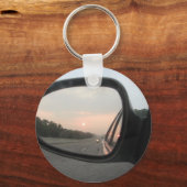 Porte-clés Coucher de soleil dans le miroir de révision (Recto)