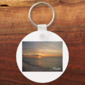 Porte-clés Coucher de soleil d'Aruba 2 (Recto)