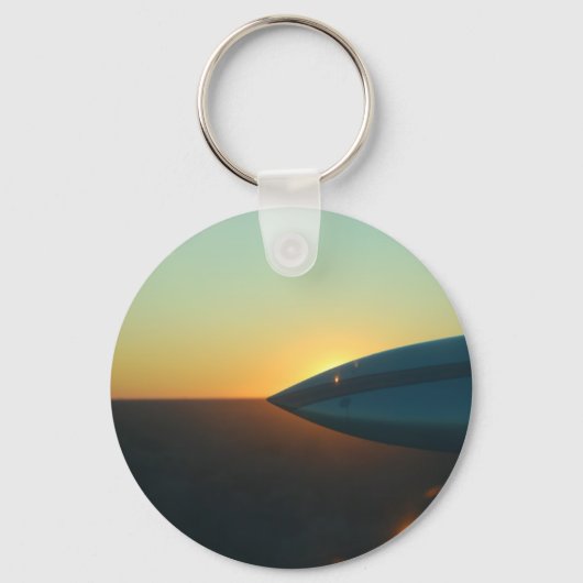 Porte-clés Coucher de soleil de Cessna 310 (Recto)