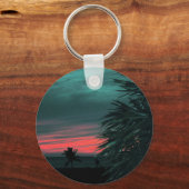 Porte-clés Coucher de soleil de Florida Keys (Recto)