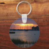 Porte-clés Coucher de soleil de Folly River (Recto)