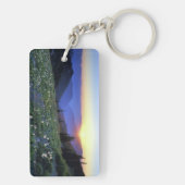 Porte-clés Coucher de soleil de Point d'obstruction, Pôle oly (Dos)