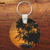 Porte-clés Coucher de soleil de Savannah (Recto)