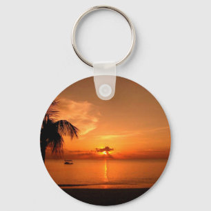 Porte-clés Coucher de soleil d'été