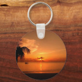 Porte-clés Coucher de soleil d'été (Recto)