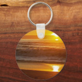 Porte-clés Coucher de soleil d'or à Horsfall Beach (Recto)
