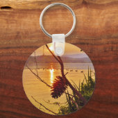 Porte-clés Coucher de soleil du lac Pinecone (Recto)