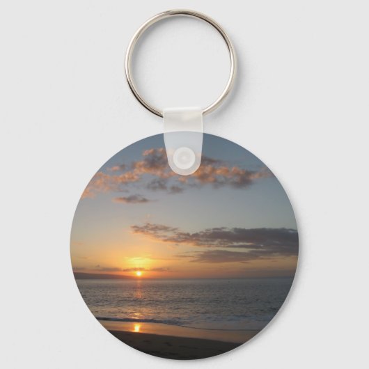 Porte-clés Coucher de soleil hawaïen (Recto)