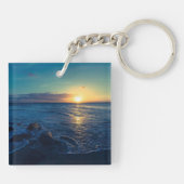 Porte-clés Coucher de soleil Ocean Horizon (Dos)