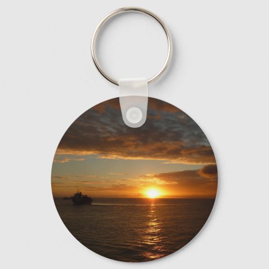 Porte-clés Coucher de soleil sur la mer II (Recto)