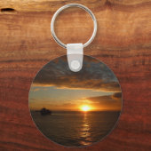 Porte-clés Coucher de soleil sur la mer II (Recto)