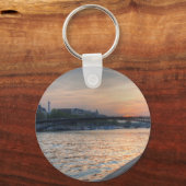 Porte-clés Coucher de soleil sur la Seine (Recto)