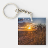 Porte-clés Coucher de soleil sur le désert du Kalahari, Namib (Devant)