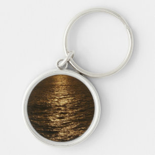 Porte-clés Coucher de soleil sur l'eau Photographie abstraite