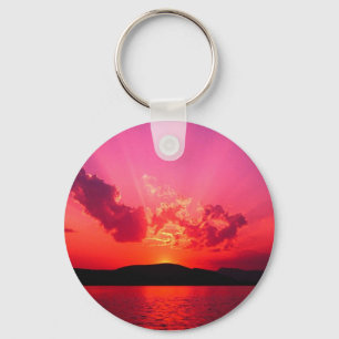 Porte-clés Coucher du soleil