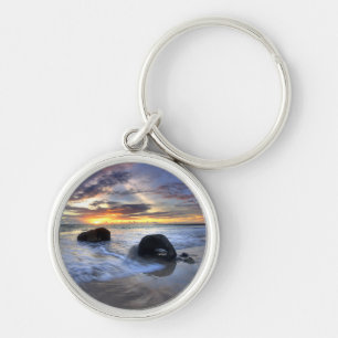 Porte-clés Coucher du soleil à la plage de Kedonganan