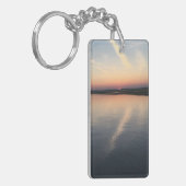 Porte-clés Coucher du soleil au-dessus de baie - porte - clé (Devant gauche)