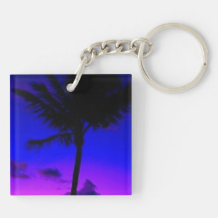PORTE-CLÉS COUCHER DU SOLEIL DE MIAMI BEACH